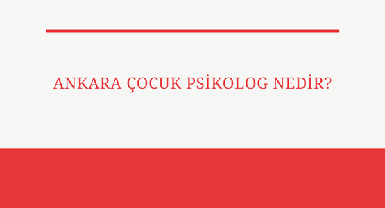 ankara cocuk psikolog nedir