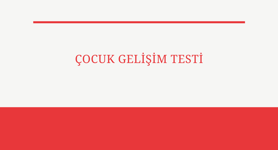 cocuk gelisim testi