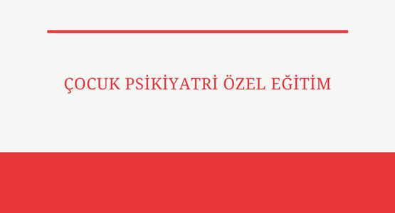 cocuk psikiyatri ozel egitim