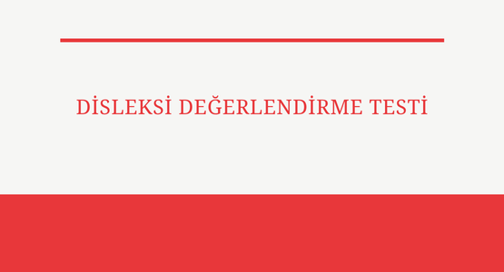 disleksi degerlendirme testi