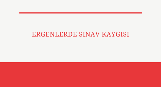 ergenlerde sinav kaygisi