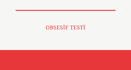 obsesif testi