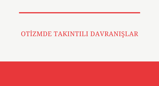 otizmde takintili davranislar
