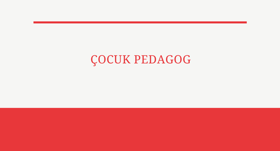 cocuk pedagog