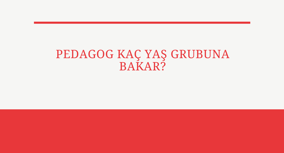 pedagog kac yas grubuna bakar