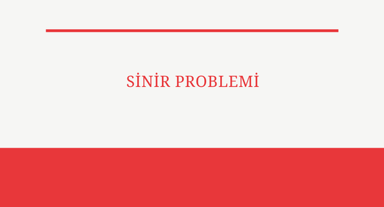 sinir problemi