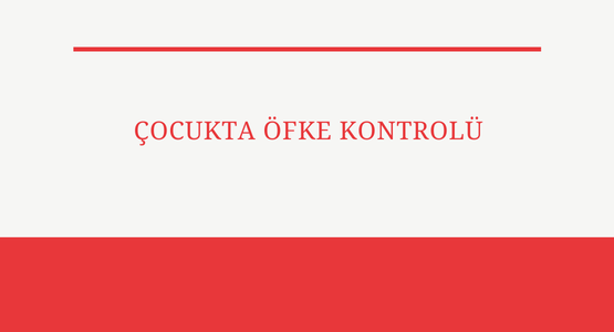 cocukta ofke kontrolu