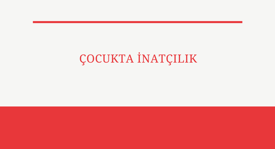 cocukta inatcilik