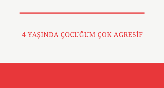 4 yasinda cocugum cok agrasif