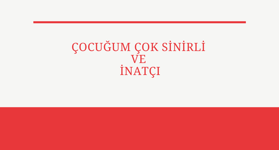 cocugum cok sinirli ve inatci