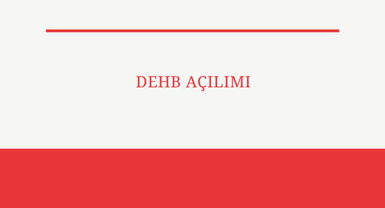 dehb acilimi