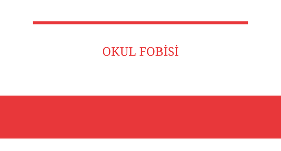 okul fobisi