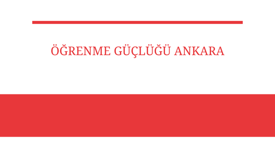 ogrenme guclugu ankara