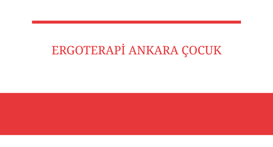 ergoterapi ankara cocuk