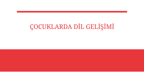 cocuklarda dil gelisimi