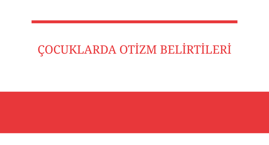 cocuklarda otizm belirtileri