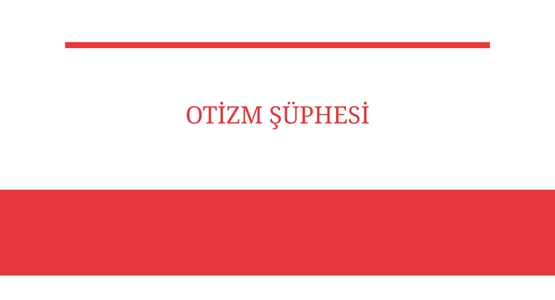 otizm suphesi
