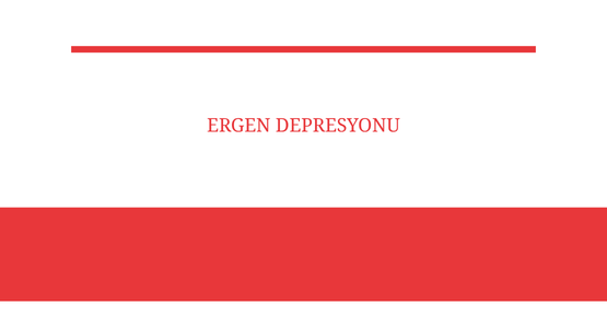 ergen depresyonu