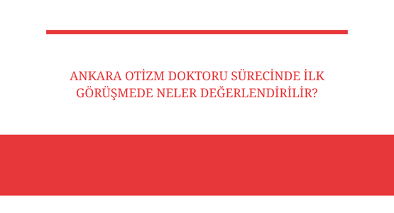 ankara otizm doktoru surecinde ilk gorusmede neler degerlendirilir