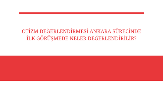 otizm degerlendirmesi ankara surecinde ilk gorusmede neler degerlendirilir