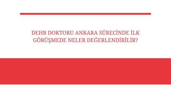 dehb doktoru ankara surecinde ilk gorusmede neler degerlendirilir