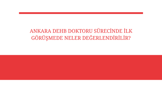 ankara dehb doktoru surecinde ilk gorusmede neler degerlendirilir